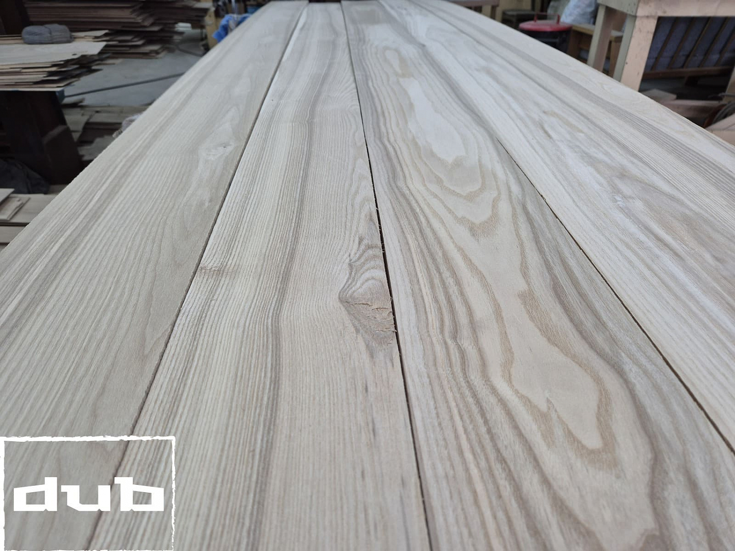 Ламель калиброванная из ясеня 0 сорт 1500-3000х80х4мм